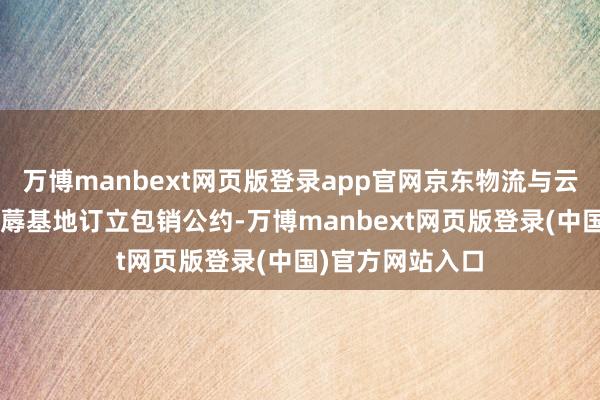 万博manbext网页版登录app官网京东物流与云南4个郁金香坐蓐基地订立包销公约-万博manbext网页版登录(中国)官方网站入口